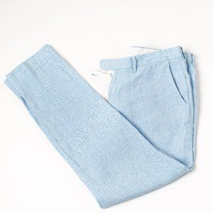 💥 J Crew Bowery Men’s Linen Slim Pants 33x32